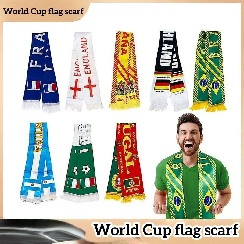 World Cup flag scarf