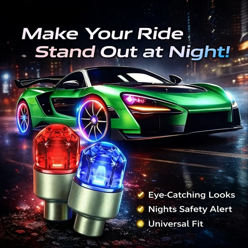 Vibrant Spinning Rim Lights