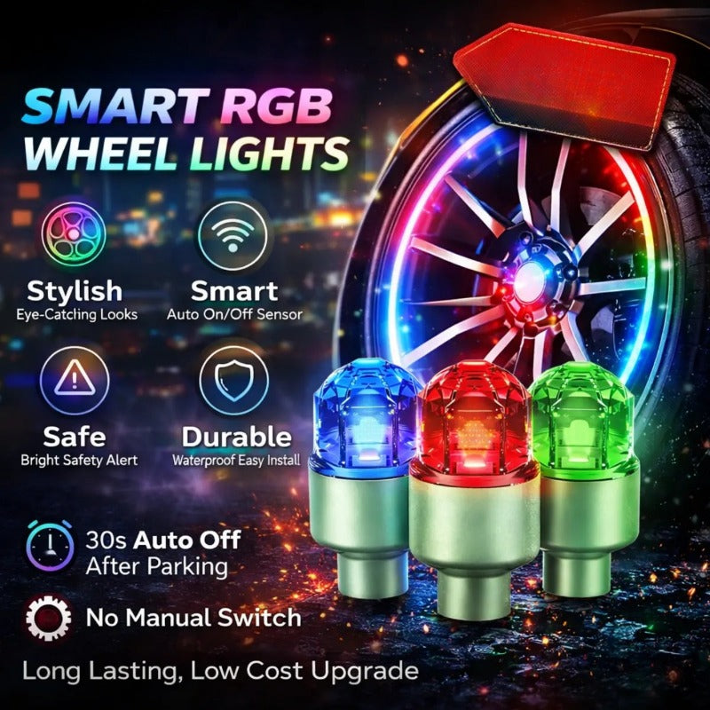 Vibrant Spinning Rim Lights