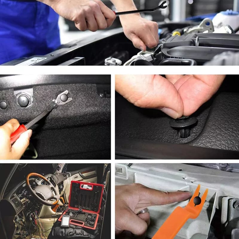 SnapForge Auto Body Fasteners Kit & Fastener Remover