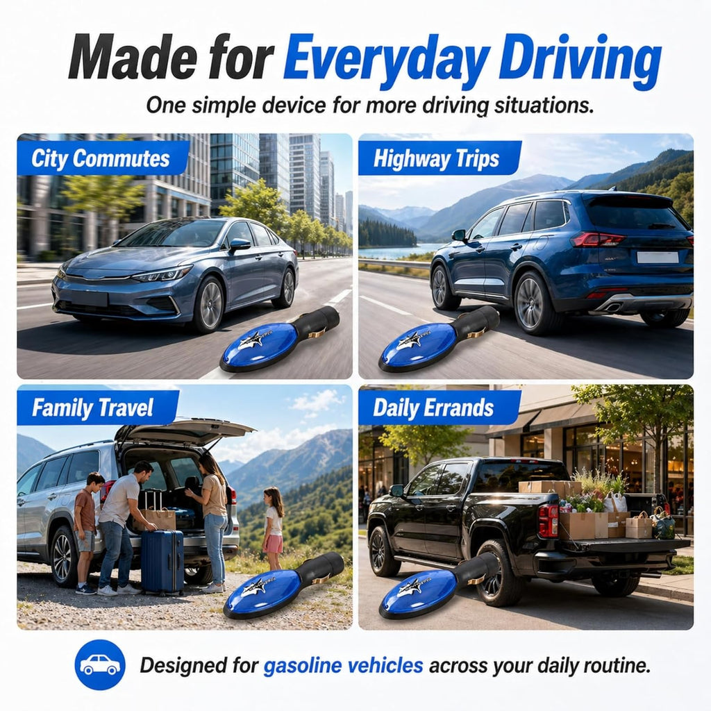 🚗 2026 New Upgrade FuelShark Fuel Sync Device – Automotive Gas Saver for Cars & Trucks, Spill Saver