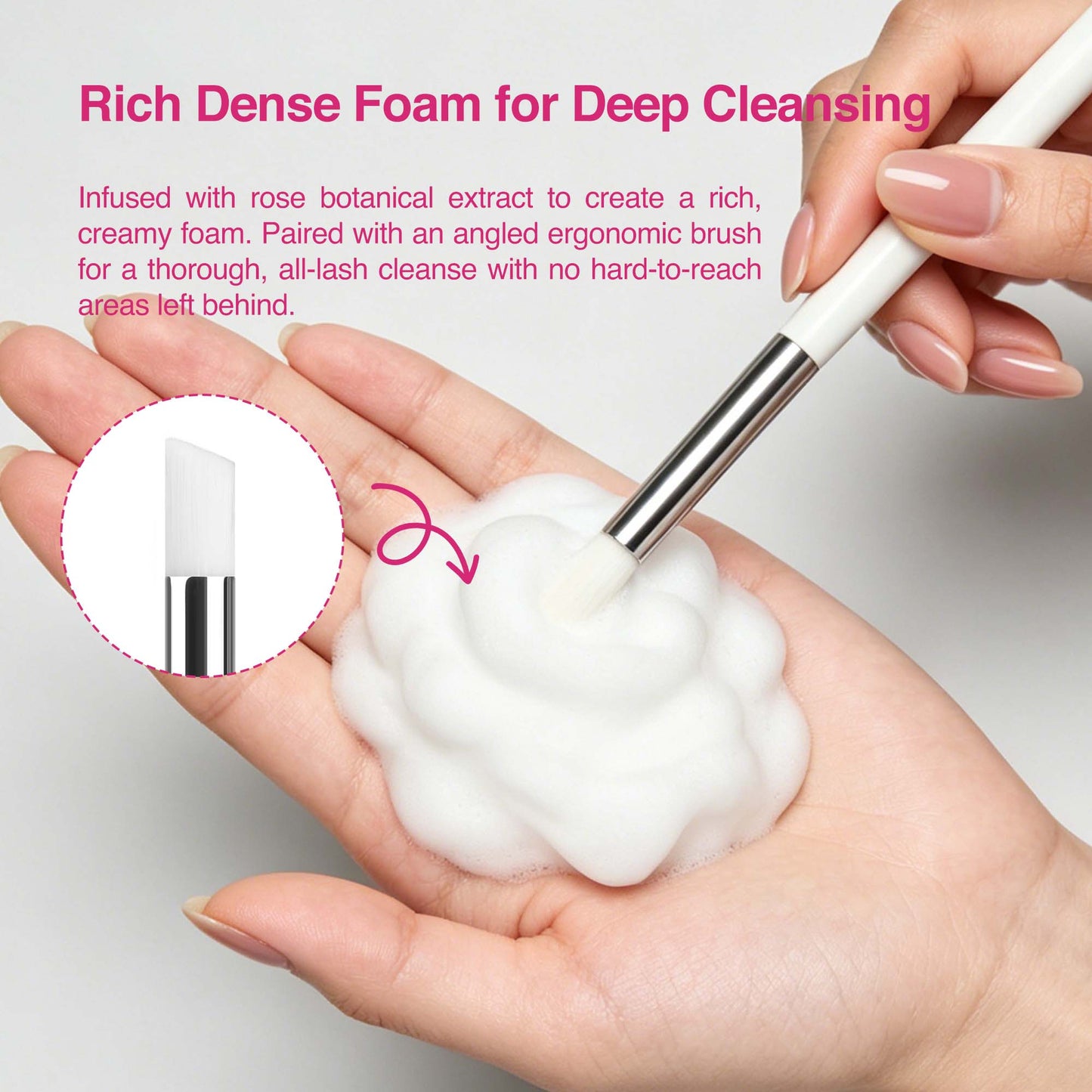 Roselle Lash Cleansing Foam
