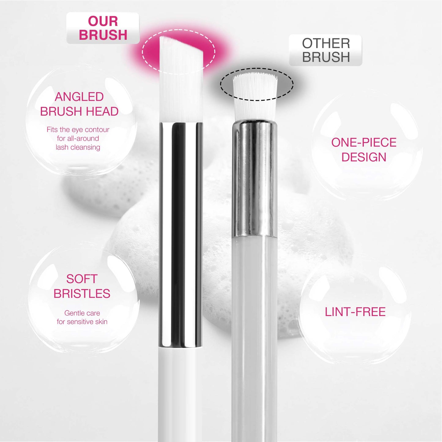 Roselle Lash Cleansing Foam